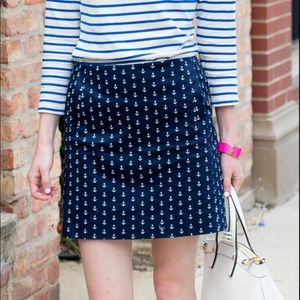 Preppy Anchor Skirt